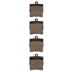 Mercedes-Benz SLK300 Brake Pads - Rear - R1 Concepts - Semi Met - `96-`15 Mercedes-Benz SLK300 Brake Pads - Rear - R1 Concepts - Semi Met - `96-`15